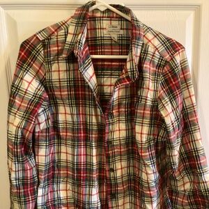 Women’s LL Bean Flannel Shirt